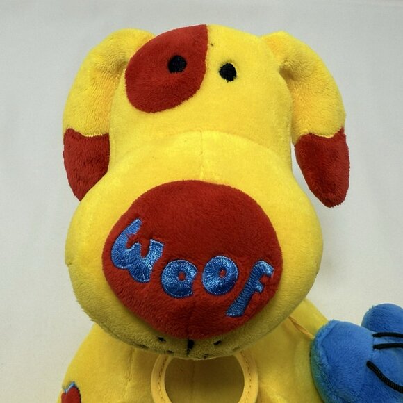Jelly Kitten Puppy Dog Plush Baby Toy Activity Solomon Spaniel Woof Rattle Sound - Picture 4 of 12